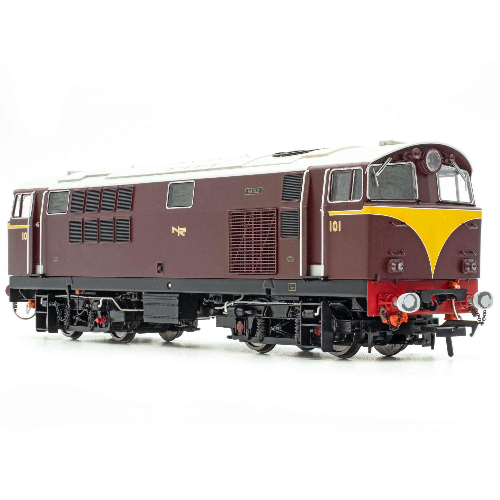 101 'Eagle' Maroon (as delivered)