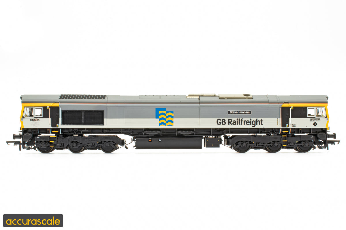 Class 66 - GBRF Triple Grey - 66694 - DCC Sound Fitted