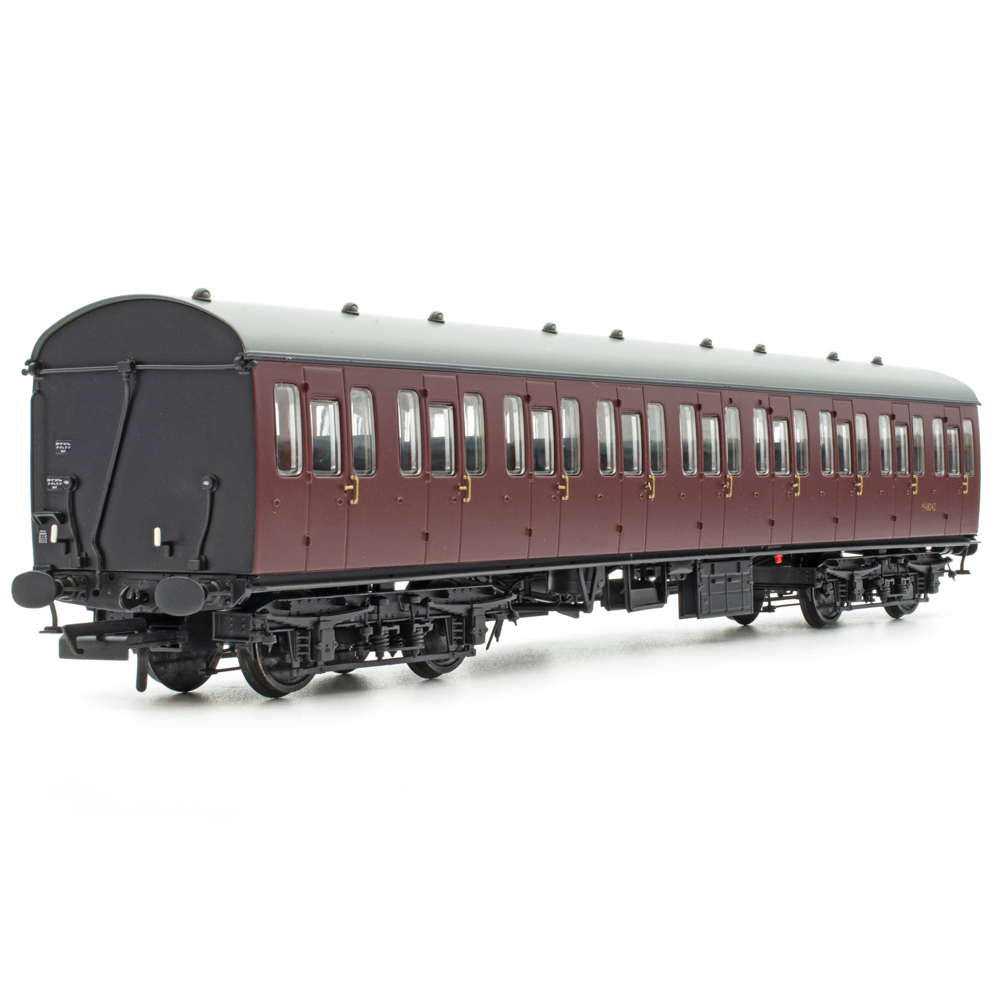 BR Mk1 57' Non-Gangway Coach - SO - Plain Maroon M48042