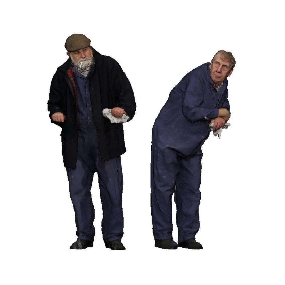 Hunslet Austerity crew-Industrial