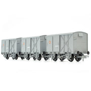 CIE Bulleid Pallet Van - Grey (CIE roundel era) - Pack 1