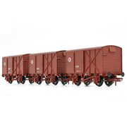CIE Bulleid Pallet Van - Brown (CIE roundel era) - Pack 1