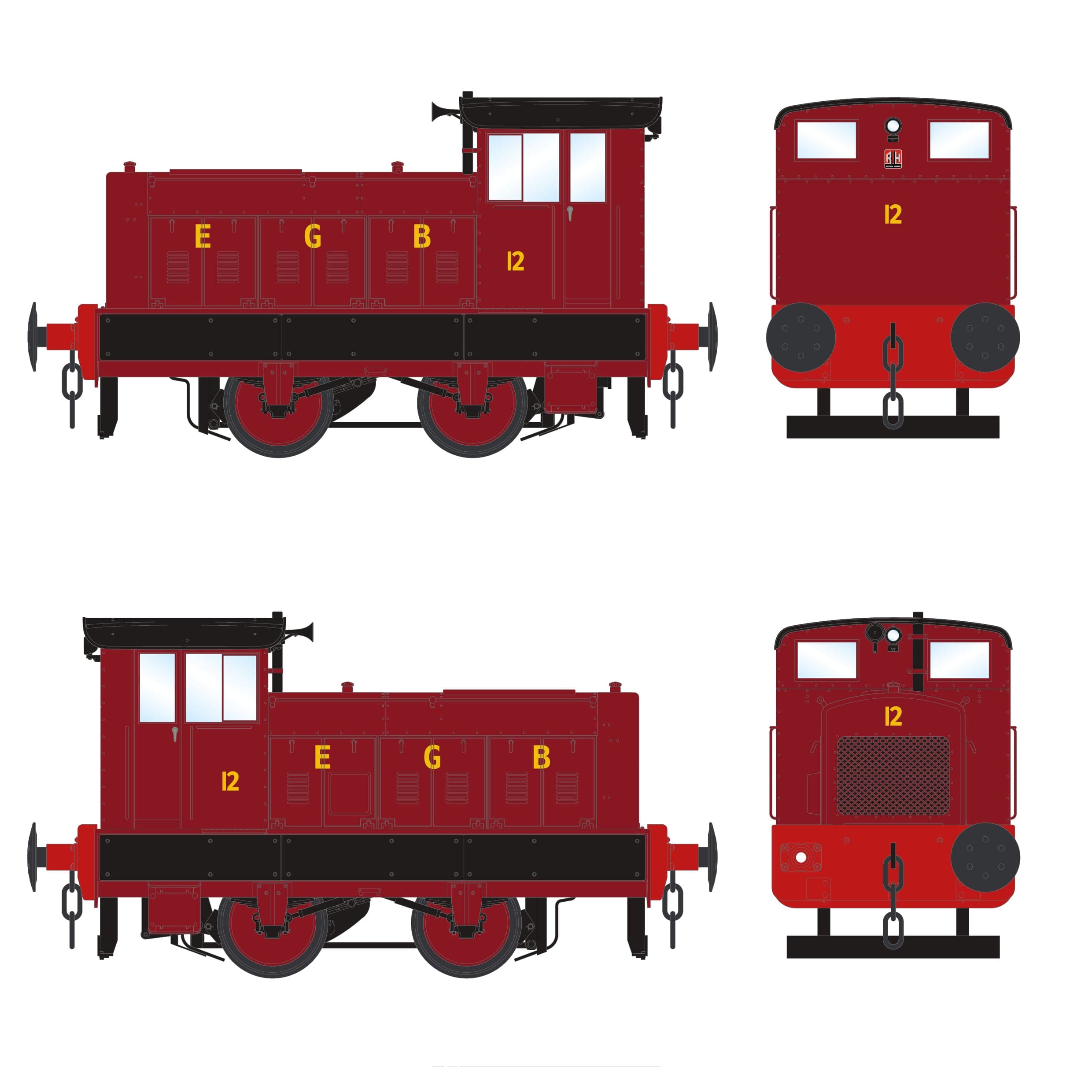 245033/1947 - Eastern Gas Board - Tottenham č. 12 - Dark Red