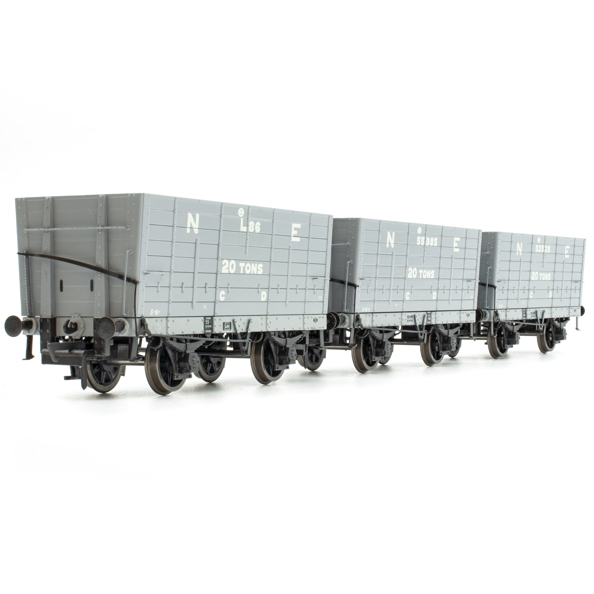 P7 Hopper - Pre-Grouping: NER Grey - Triple Pack 1