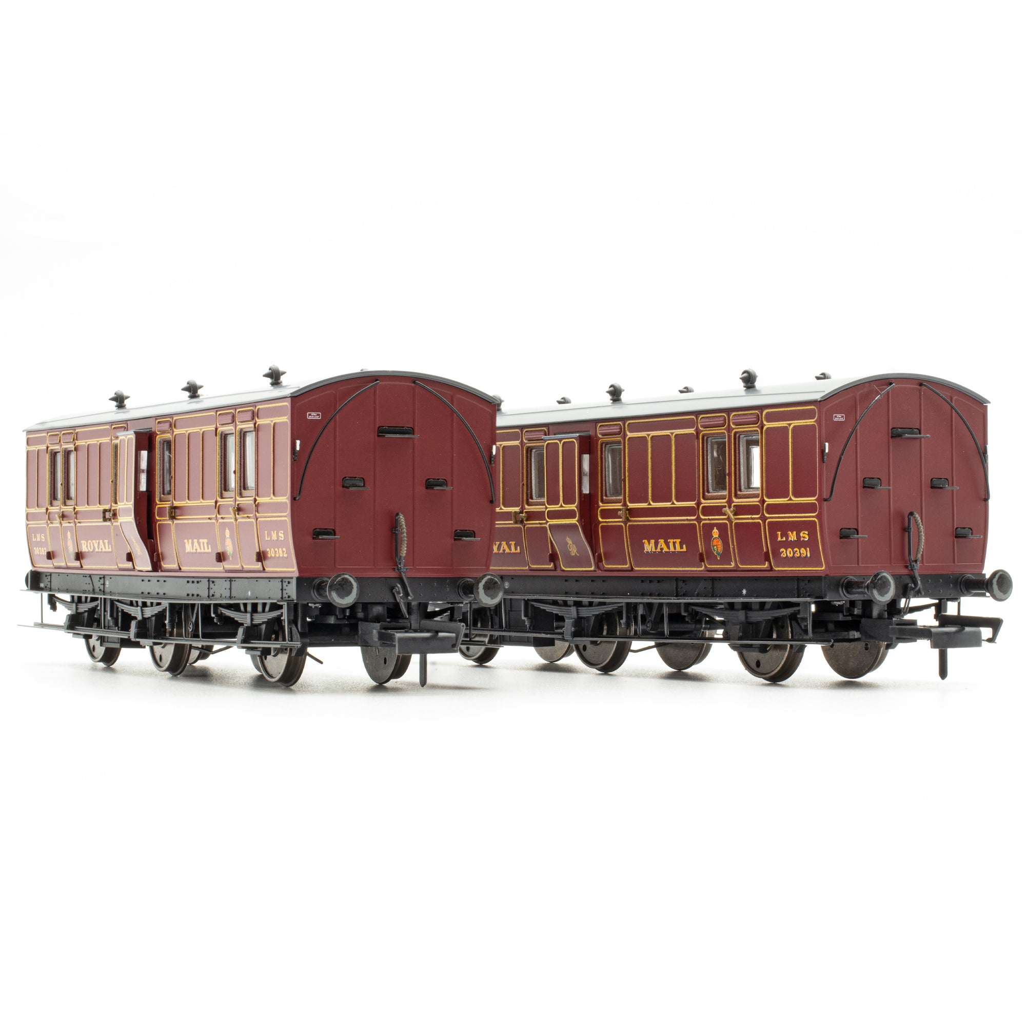 Genesis 6w - LMS Lined Crimson Lake/Royal Mail - Twin Pack G