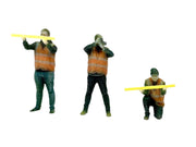 Accurascale Research Team - Three Figure Pack - TT (1/120th) Scale